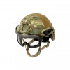 Захисна маска з кріпленням на шолом типу фаст Clear - Foliage Green [FMA]